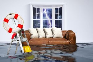 Hochwasser im Haus - Flood in the house