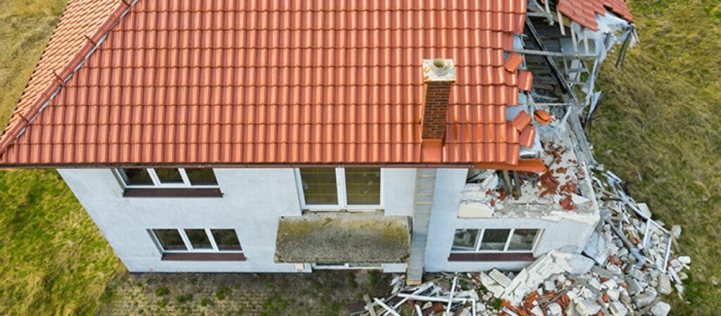 What Does a Storm Damaged Roof Look Like