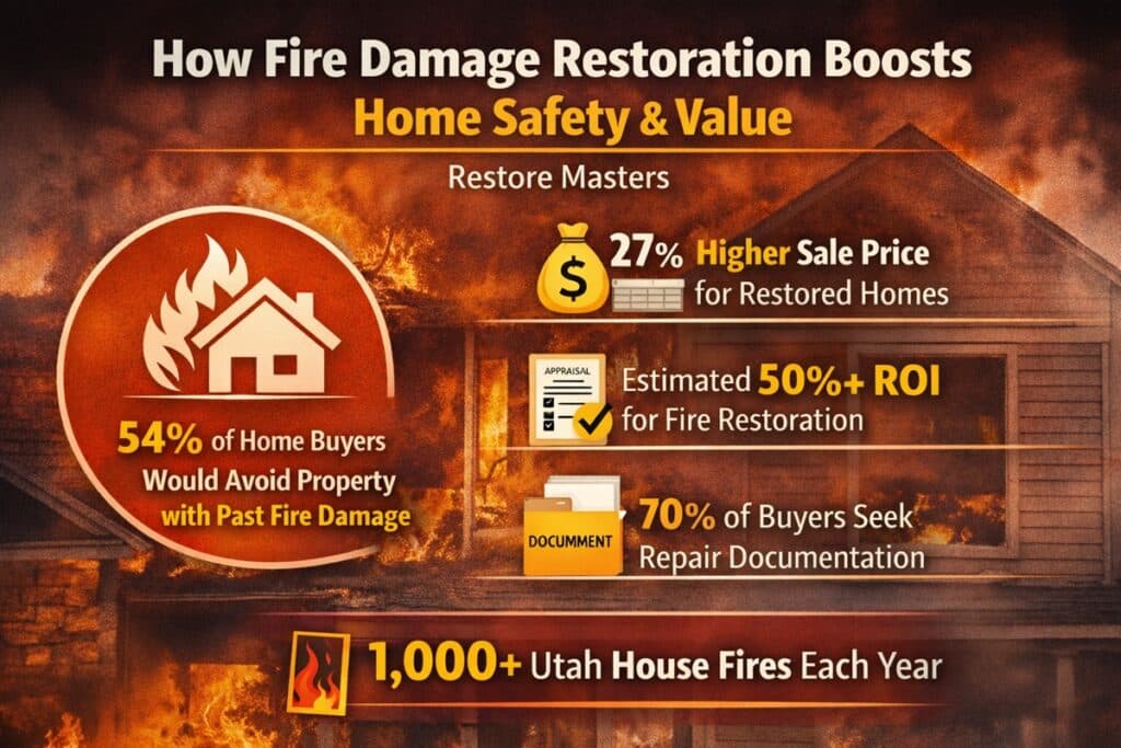 How Fire Damage Restoration Improves Your Home’s Safety & Resale Value