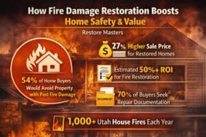 How Fire Damage Restoration Improves Your Home’s Safety & Resale Value